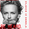 Be Heard // Charlize Theron