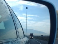 Mountainous Rear View Mirror