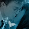 Harry and Cho kiss