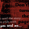 turn the page