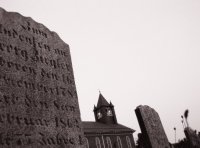 Tombstones and Church
