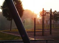 Playground at Sunrise