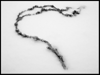 Rosary in Snow