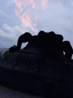 "the flame of freedom"